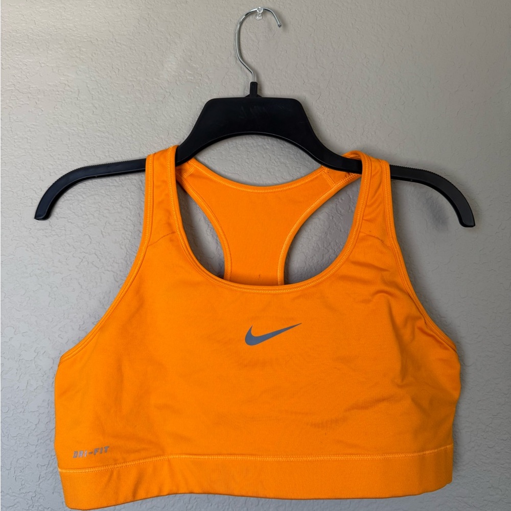 Nike Women's Bright Orange Sports Bra